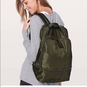 Lululemon green City Adventurer backpack